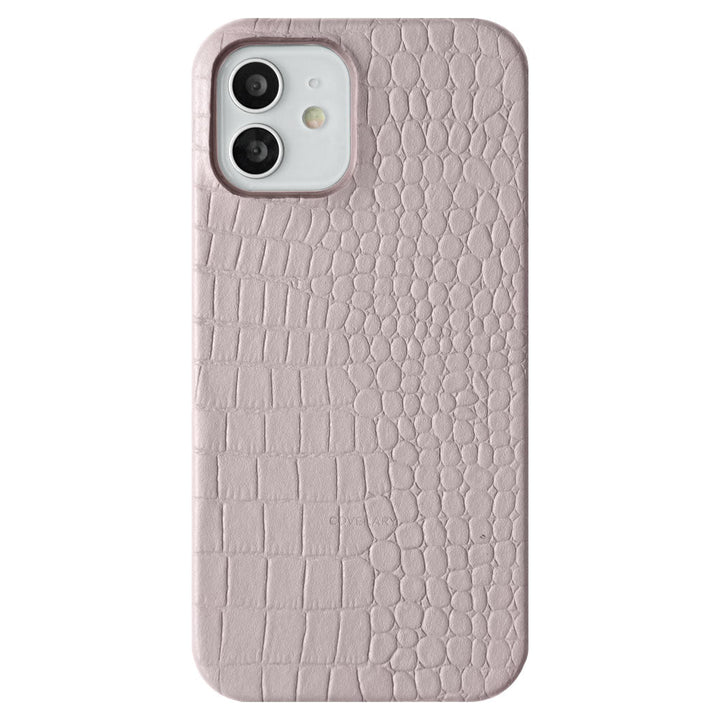 Genuine Leather Original Leather Domani Croco Back Case iPhone Series