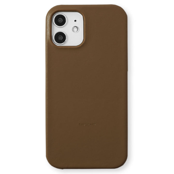 Cuir véritable Cuir original Domani lisse Coque arrière Série Galaxy
