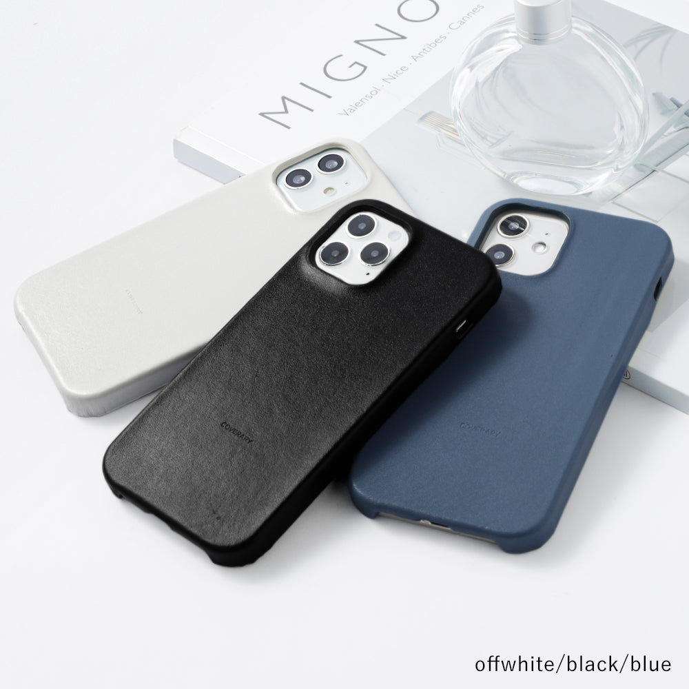 本革 オリジナルレザー ドマーニ スムース 背面ケース iPhoneシリーズ