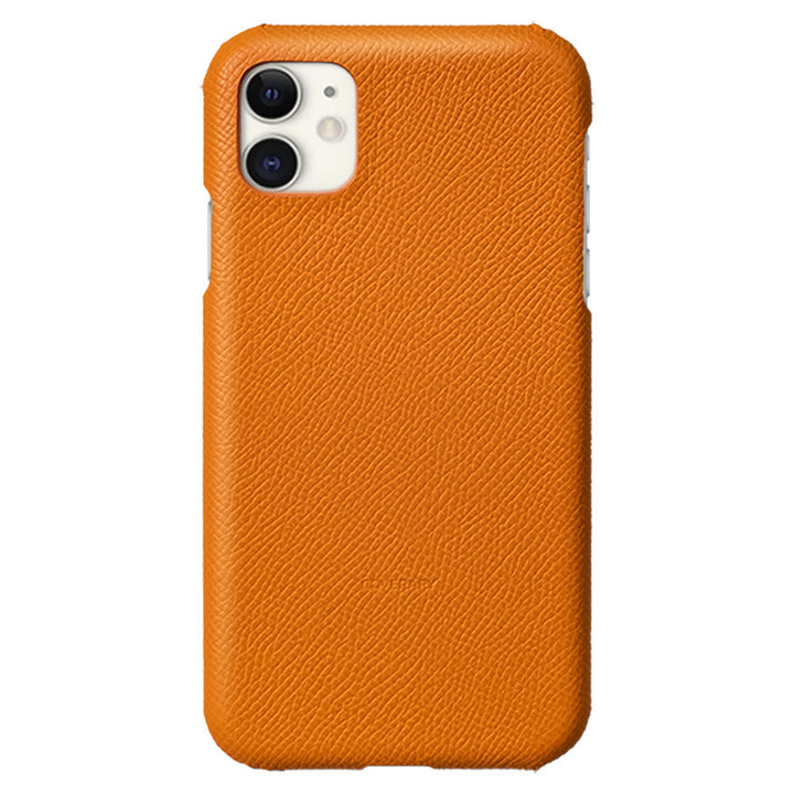 Genuine leather French-made leather Veau Epsom back case AQUOS series