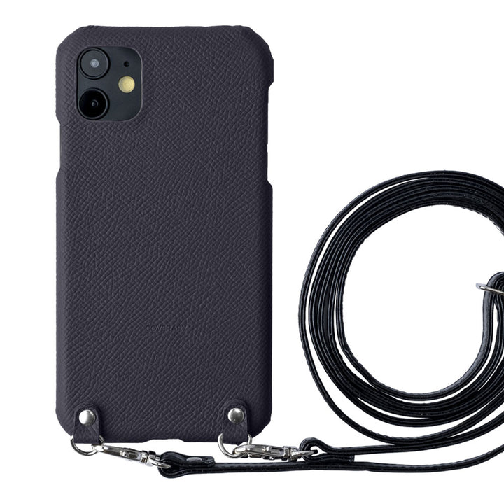 本革 フランス製レザー ヴォー・エプソン ショルダーストラップ付 背面ケース