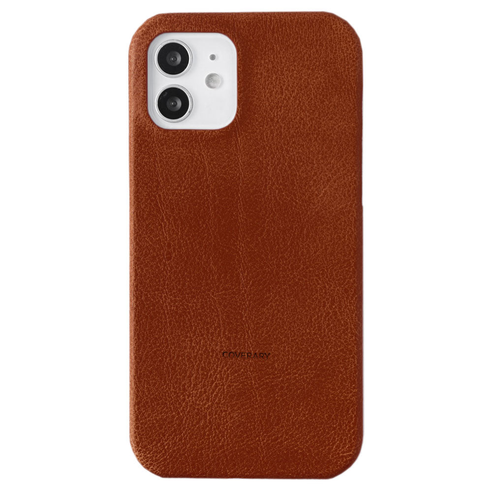 Genuine leather soft leather textured back case Xperia series