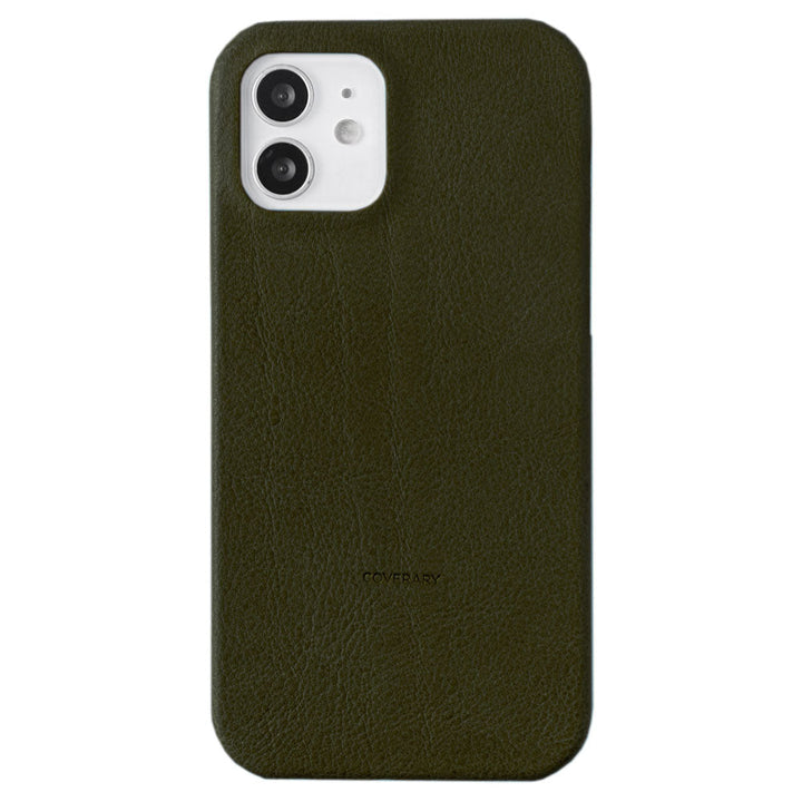 Genuine leather soft leather textured back case for iPhone series