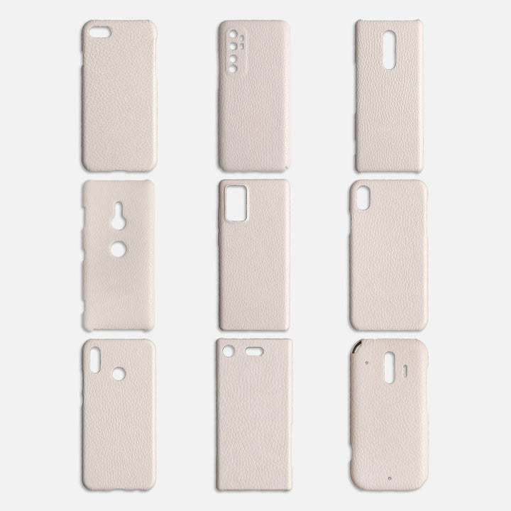 Self-designed hand belt back case genuine leather 32 colors Italian shrink leather