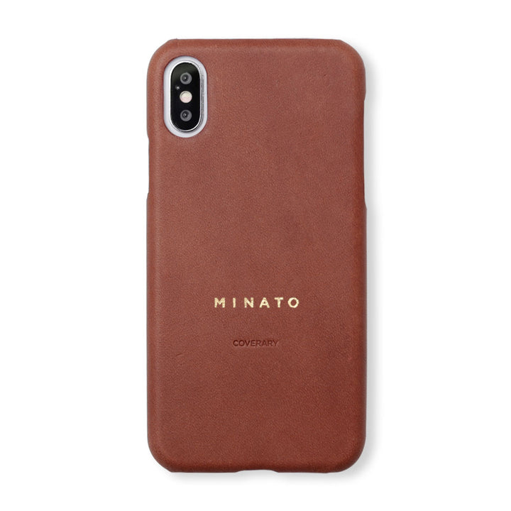 Genuine leather Italian leather back case name engraving (foil stamping)