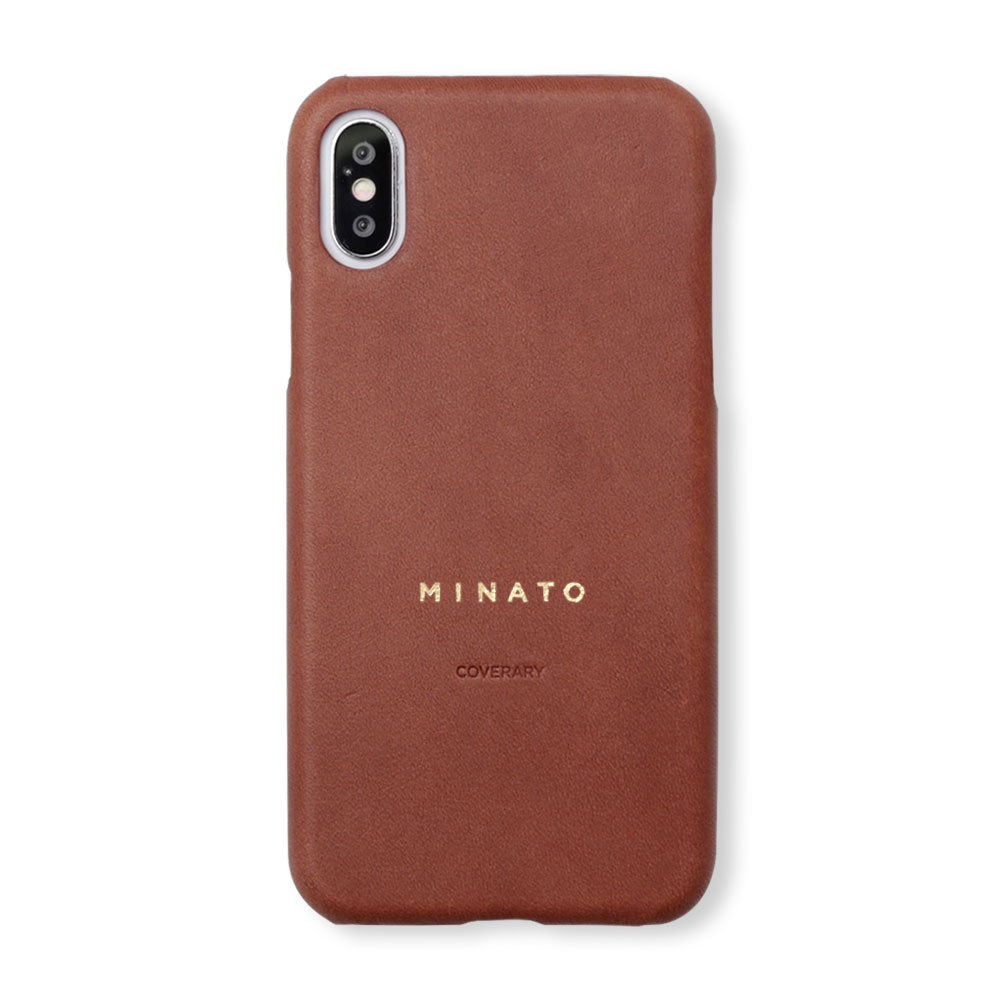 本革 イタリアンレザー 背面ケース 名入れ 刻印(箔押し) Xperiaシリーズ