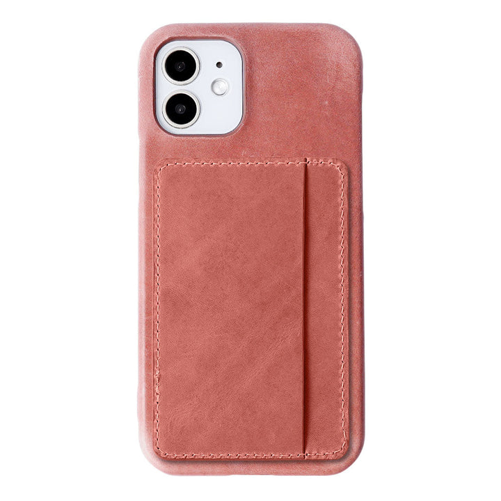 Genuine leather Japan leather Mostro Magsafe compatible Card storage Pocket attached Back case Xperia series