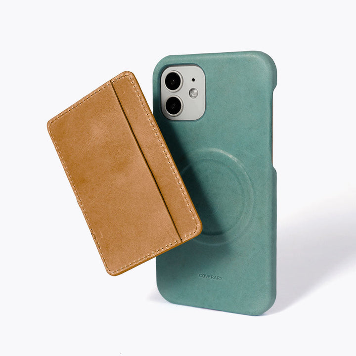 Genuine Leather Japan Leather Mostro Magsafe Compatible Card Storage Pocket Back Case Google Pixel Series