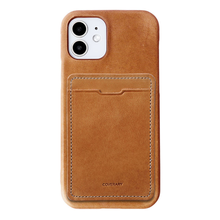 Genuine leather Japan leather Mostro card storage with pocket back case AQUOS series