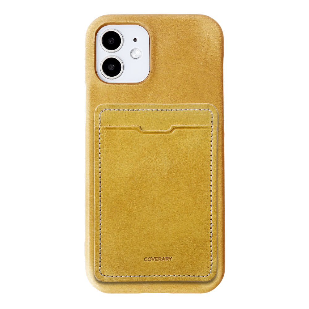 Genuine leather Japan leather Mostro card storage with pocket back case Galaxy series
