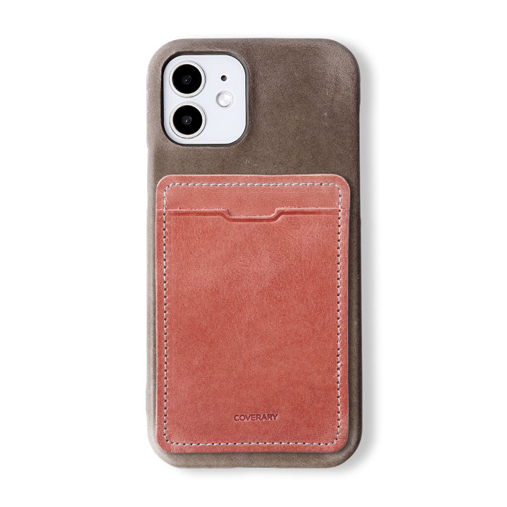 本革 ジャパンレザー モストロ カード収納 ポケット付き 背面ケース