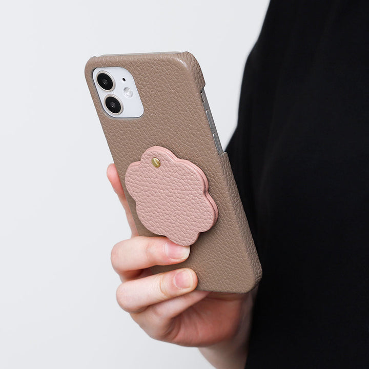 Cuir véritable 32 couleurs cuir italien grainé miroir motif autocollant coque arrière série Google Pixel