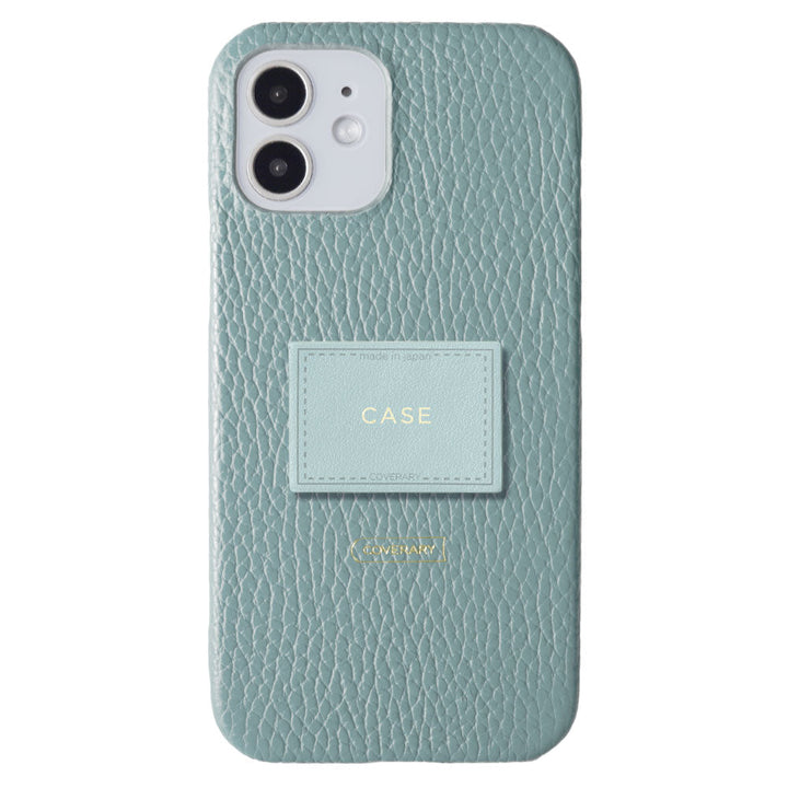 Cuir véritable 32 couleurs cuir italien grainé avec plaque nominative coque arrière gravure (impression à chaud) série Galaxy