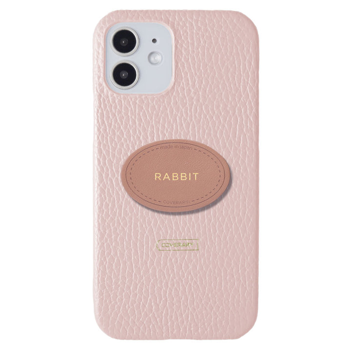 Cuir véritable 32 couleurs cuir italien grainé avec plaque nominative coque arrière gravure (impression à chaud)