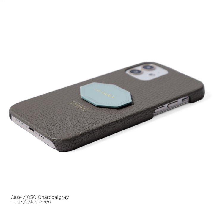 Cuir véritable 32 couleurs cuir italien grainé avec plaque nominative coque arrière gravure (impression à chaud) série Google Pixel