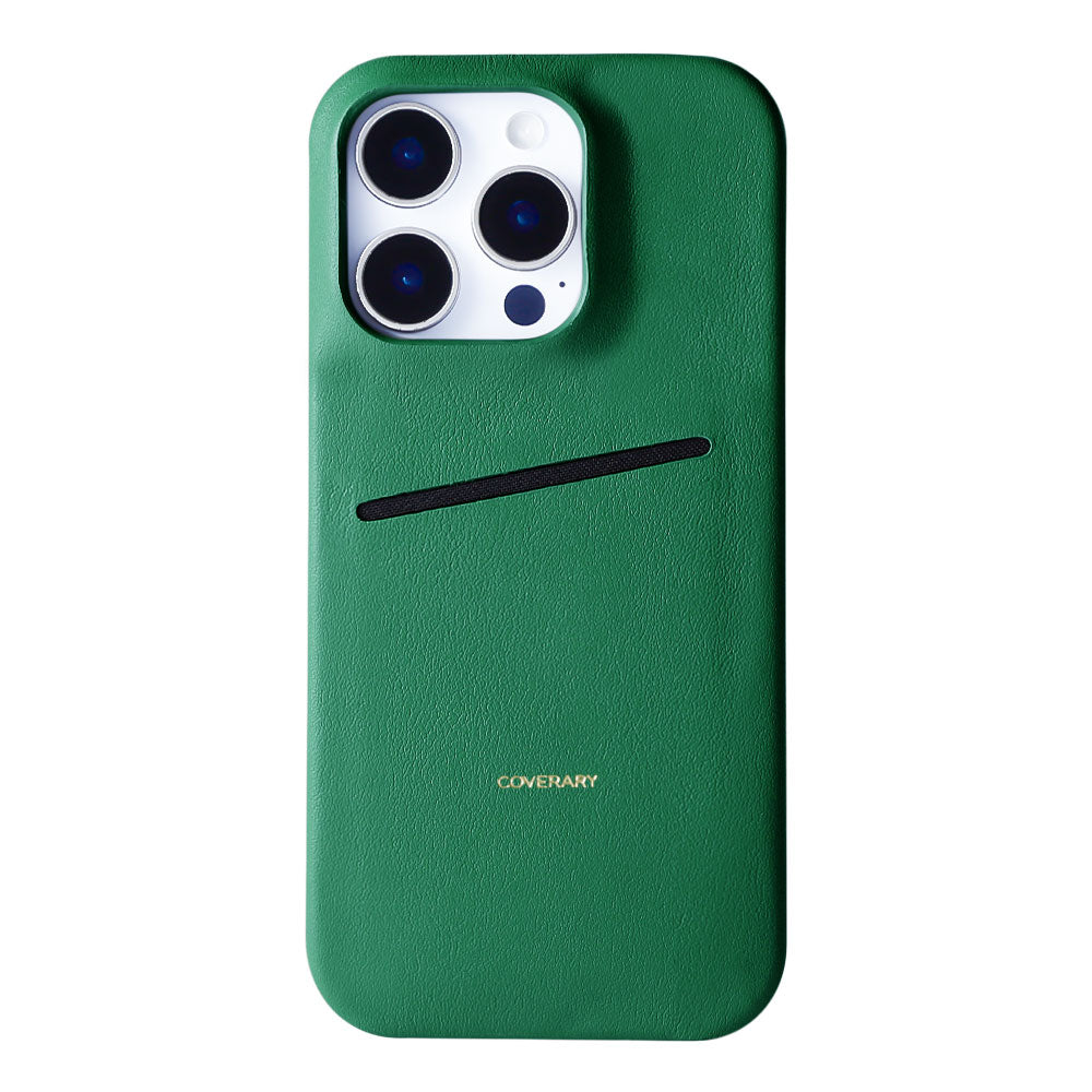 Genuine leather Italian smooth leather simple pocket attached back case AQUOS series