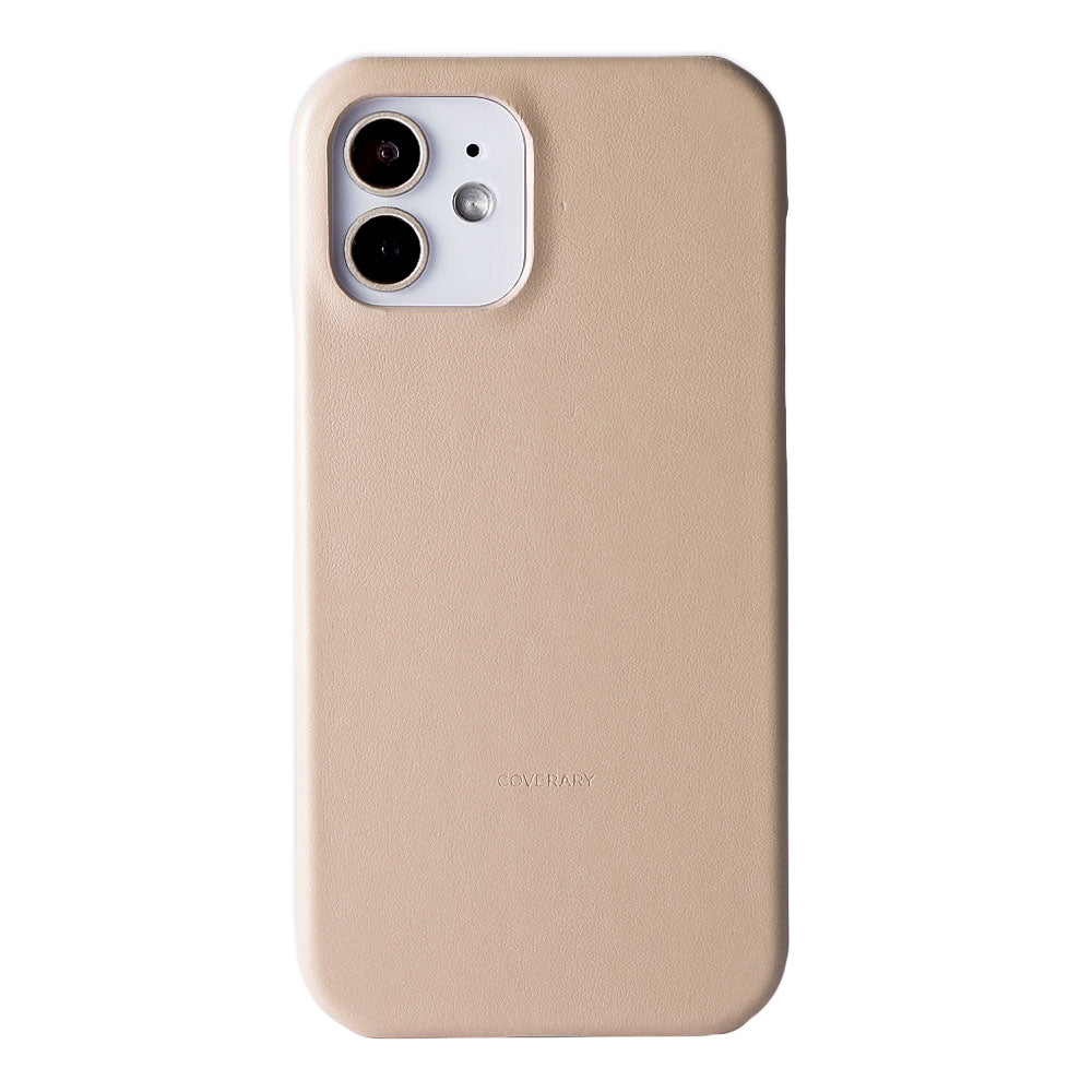 本革 イタリアンスムースレザー 背面ケース iPhoneシリーズ