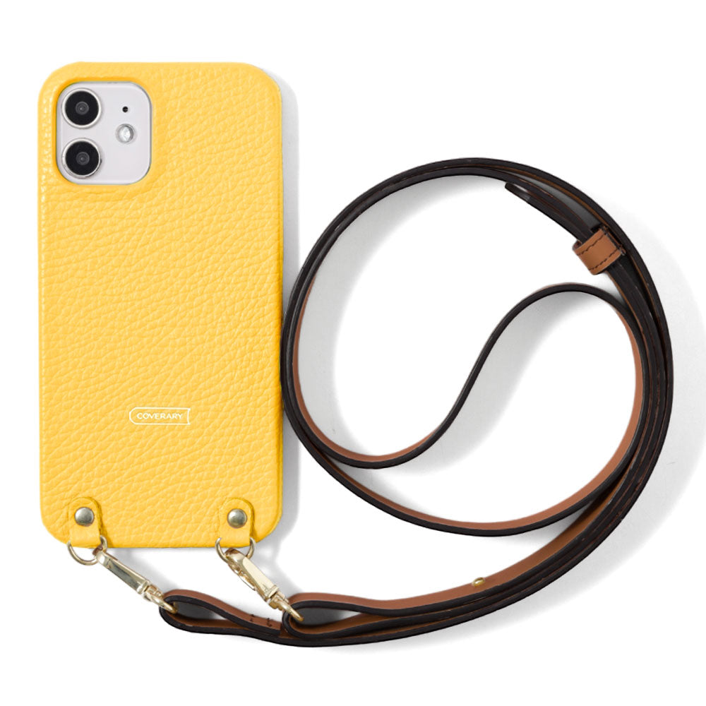 Cuir véritable 32 couleurs cuir italien grainé avec large sangle d'épaule étui arrière série Xperia