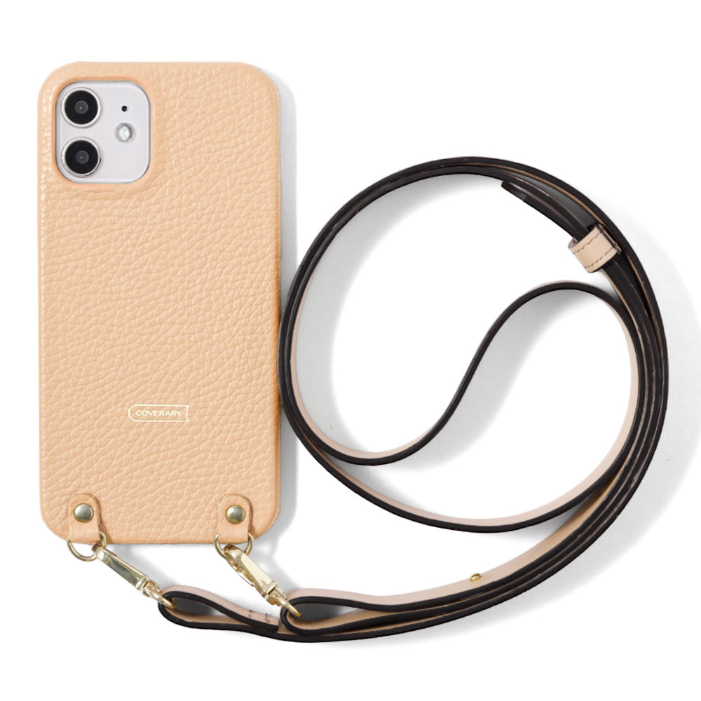 Cuir véritable 32 couleurs cuir italien grainé avec large sangle d'épaule étui arrière série Xperia