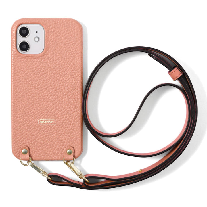 Cuir véritable 32 couleurs cuir italien grainé avec large sangle d'épaule étui arrière série Xperia