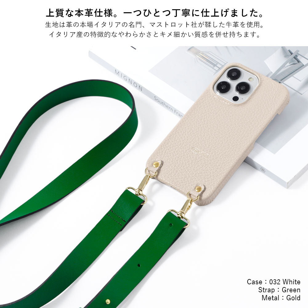 Genuine leather 32 colors Italian shrink leather with wide shoulder strap back case for Google Pixel series