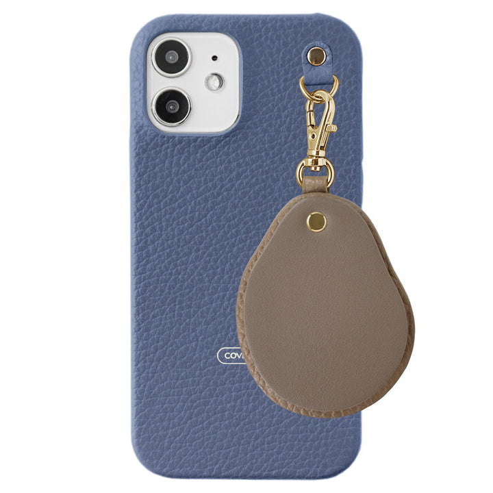 Genuine leather 32 colors Italian shrink leather Different material nuance Mirror charm Back case Xperia series