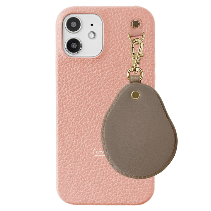 Genuine leather 32 colors Italian shrink leather Different material nuance Mirror charm Back case Xperia series