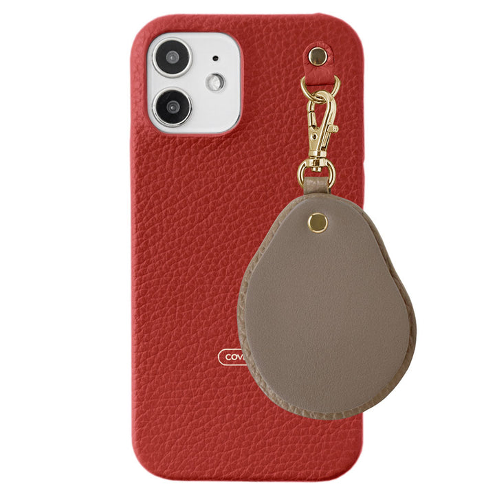 Genuine leather 32 colors Italian shrink leather Different material nuance Mirror charm Back case Xperia series