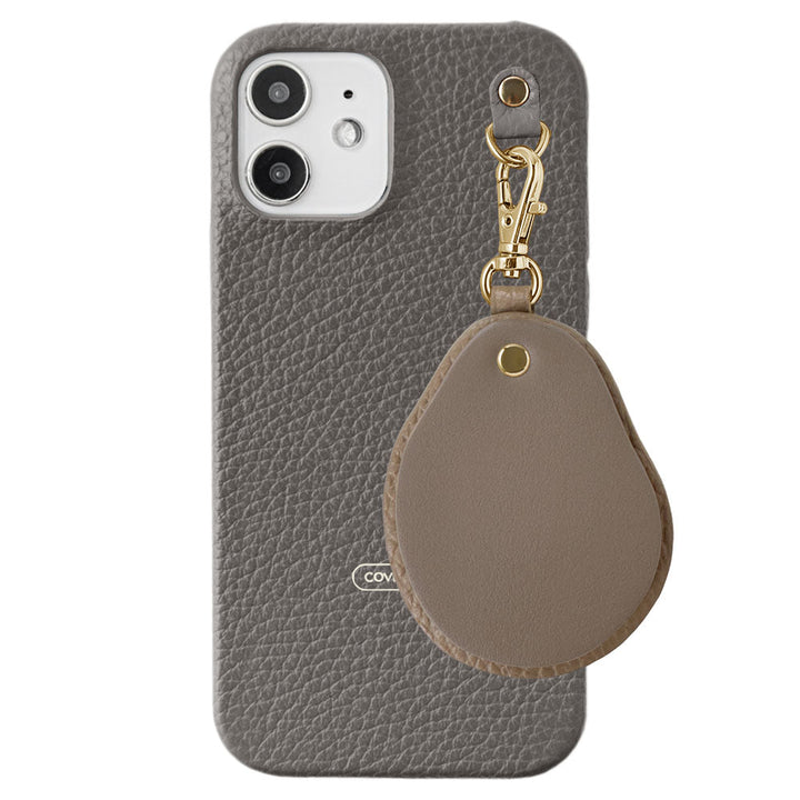 Genuine leather 32 colors Italian shrink leather Different material nuance Mirror charm Back case Xperia series