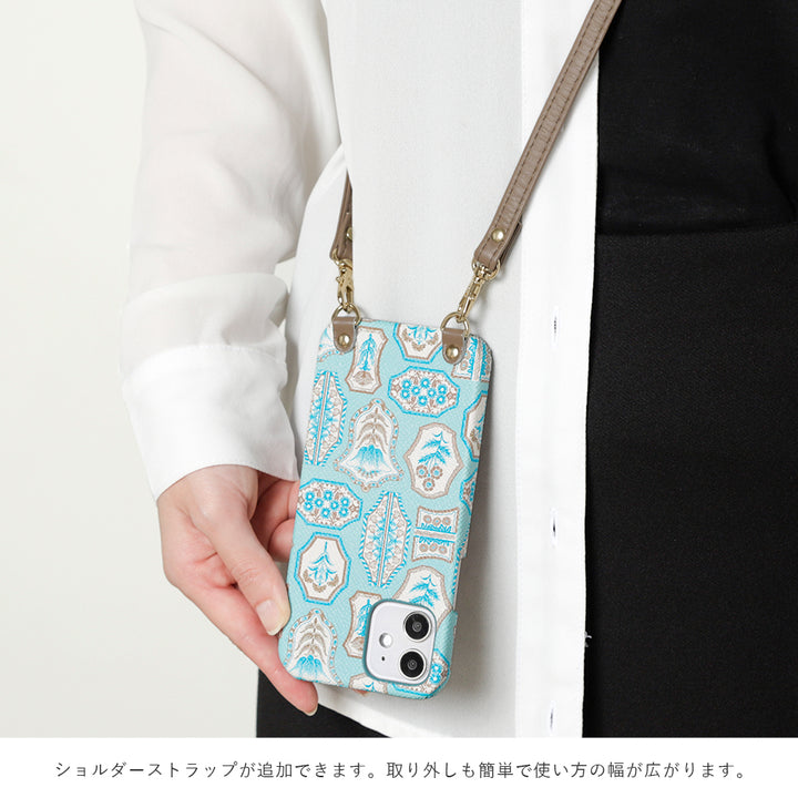 ニシイズミユカ × COVERARY 本革 コラボ背面ケース