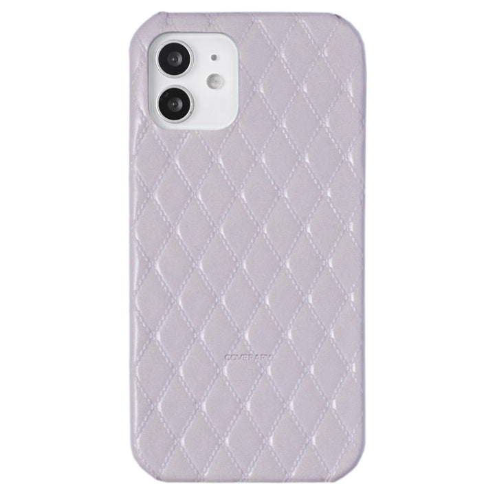 Genuine Leather Quilted Leather Back Case