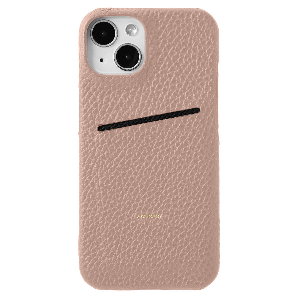 Genuine Leather 32 Colors Italian Shrink Leather Simple Pocket Attached Back Case AQUOS Series