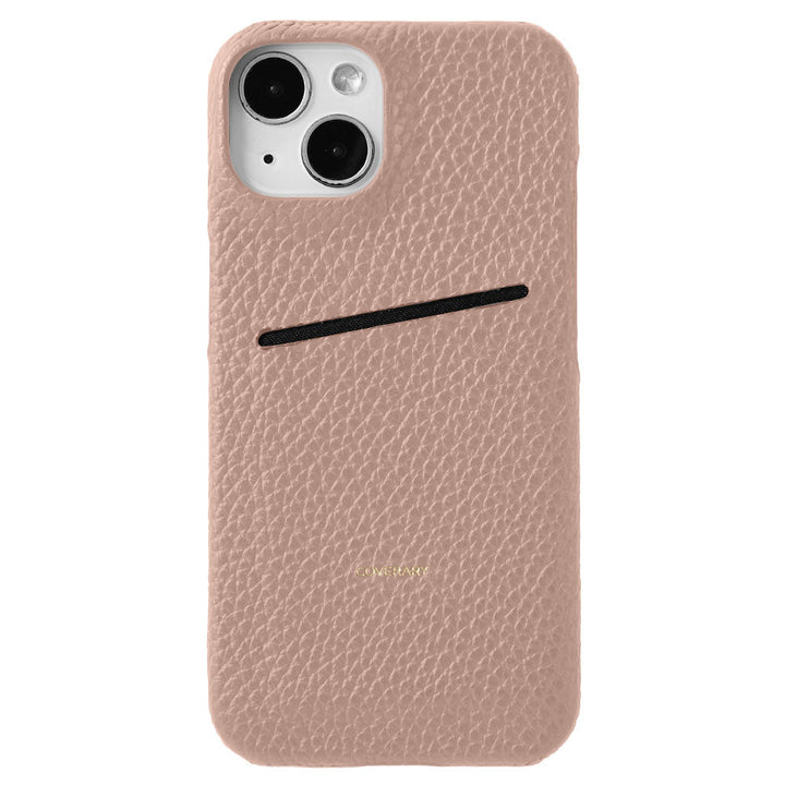 Genuine Leather 32 Colors Italian Shrink Leather Simple Pocket Attached Back Case AQUOS Series