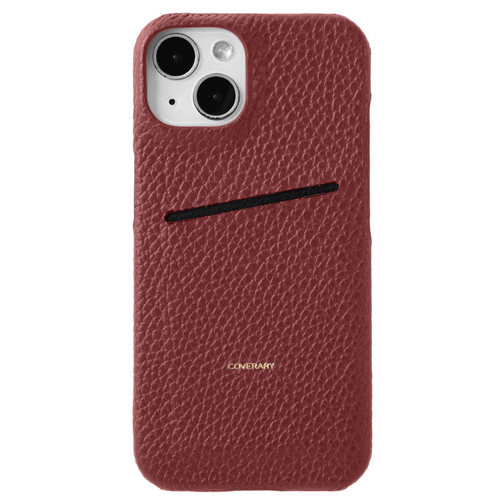 Genuine Leather 32 Colors Italian Shrink Leather Simple Pocket Attached Back Case AQUOS Series