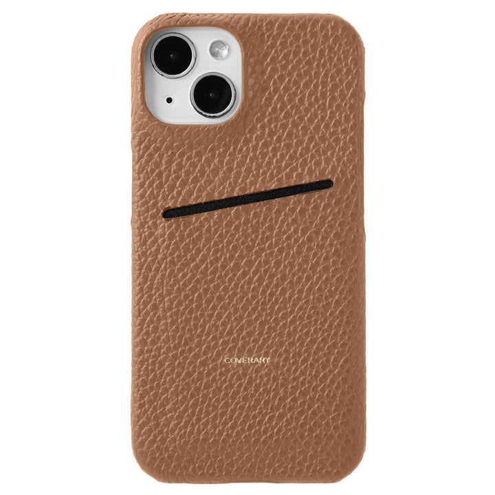 Genuine Leather 32 Colors Italian Shrink Leather Simple Pocket Attached Back Case AQUOS Series