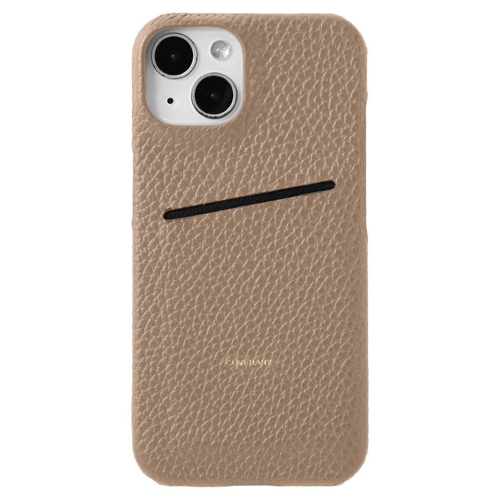 Genuine Leather 32 Colors Italian Shrink Leather Simple Pocket Attached Back Case AQUOS Series