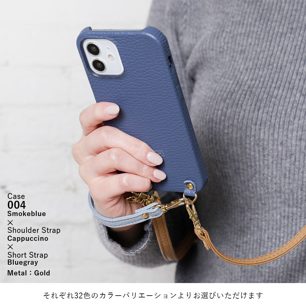 Genuine leather 32 colors Italian shrink leather with short & shoulder strap back case for Google Pixel series