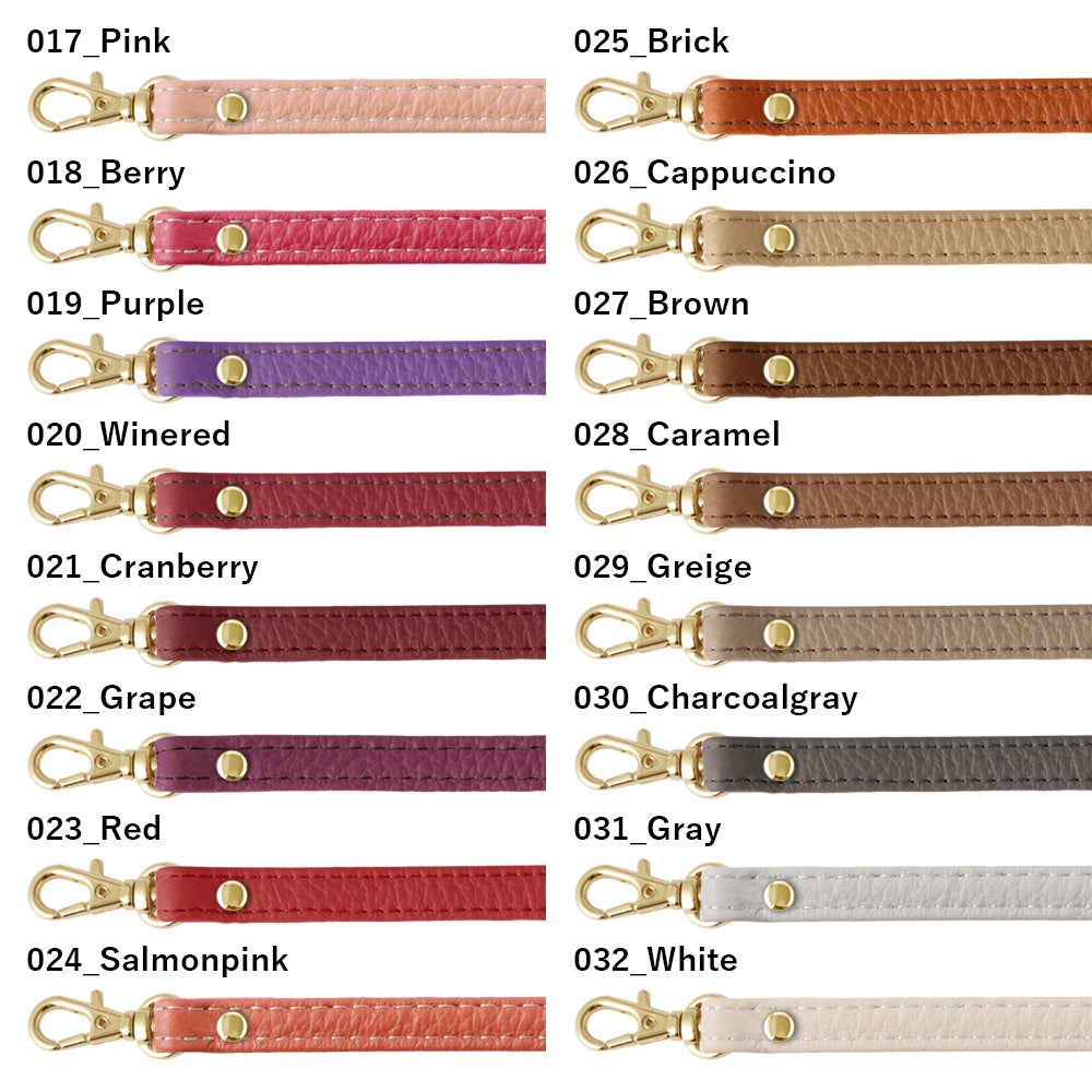 Genuine leather 32 colors Italian shrink leather with short & shoulder strap back case for iPhone series