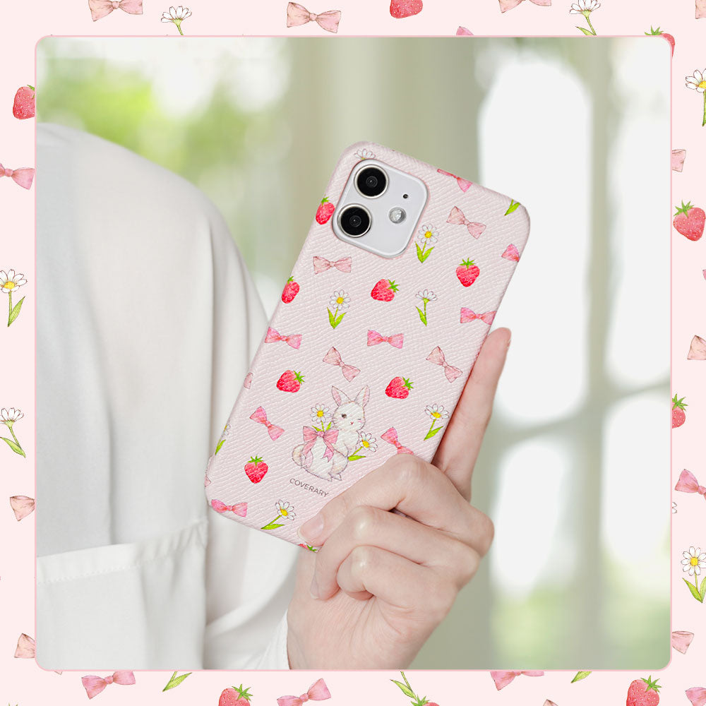 たけいみき × COVERARY 本革 コラボ背面ケース