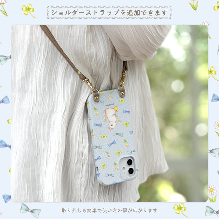 たけいみき × COVERARY 本革 コラボ背面ケース