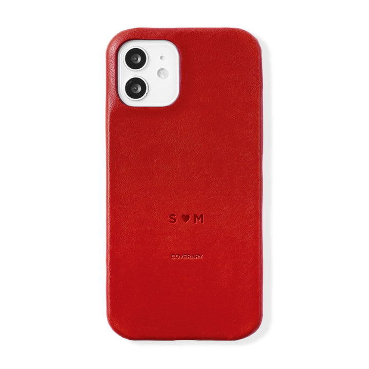Étui arrière en cuir véritable Tochi Leather avec gravure personnalisée embossée pour la série Google Pixel