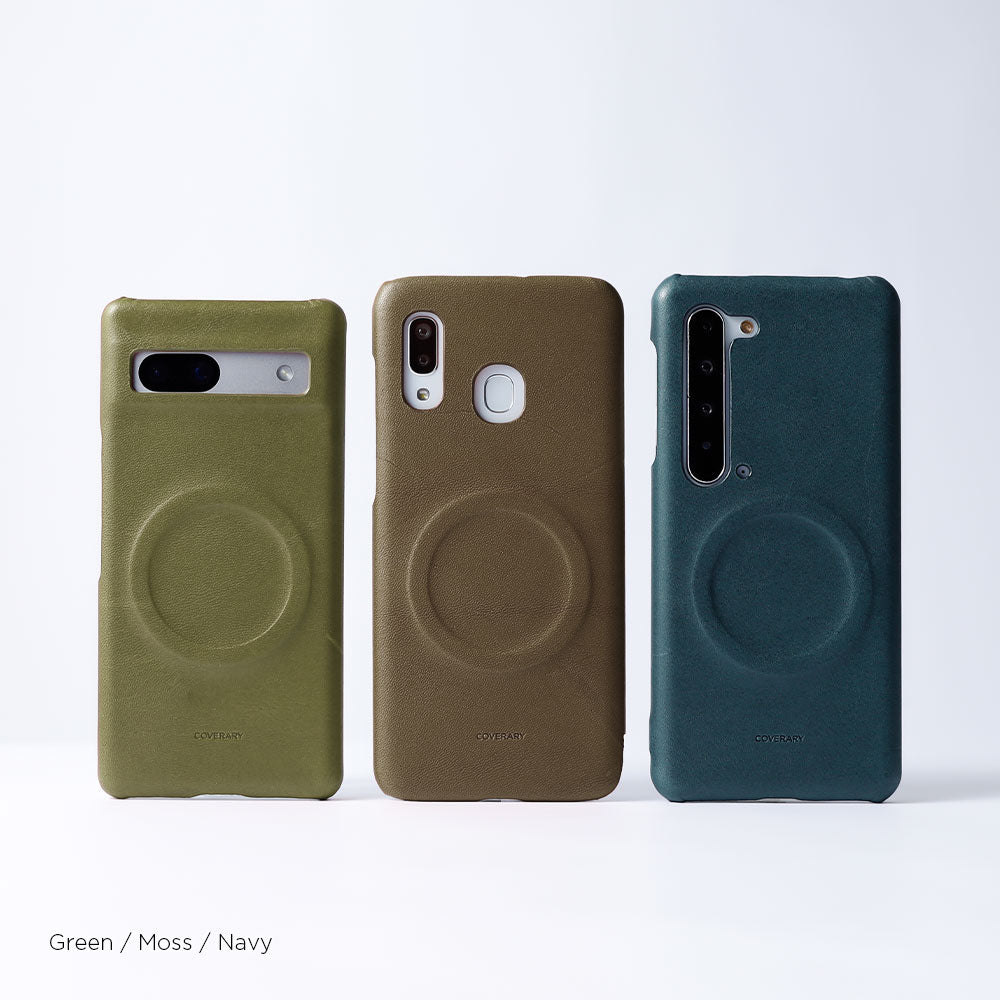 本革 栃木レザー Magsafe対応 背面ケース Xperiaシリーズ