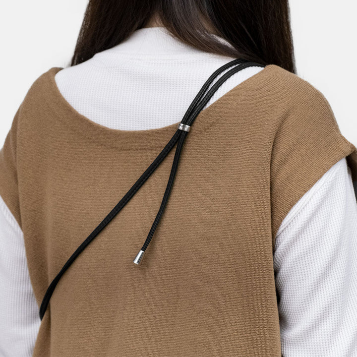 Genuine leather Tochigi leather 4-piece set C mini wallet earphone case with shoulder strap back case for Google Pixel series