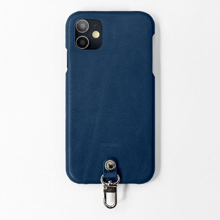 Ensemble de 4 pièces en cuir véritable Tochigi, mini portefeuille, porte-cartes, avec bandoulière (avec ferrures), coque arrière pour la série Xperia