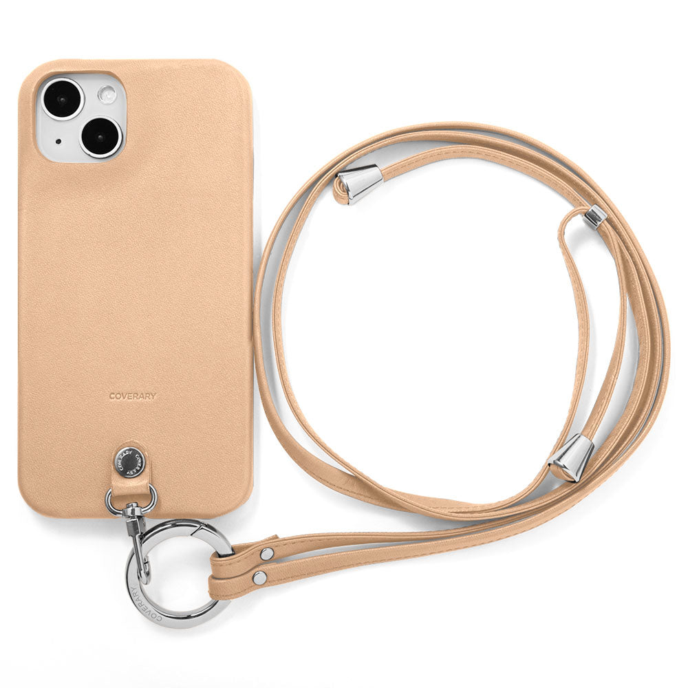 本革 栃木レザー リングショルダーストラップ 背面ケース Xperiaシリーズ