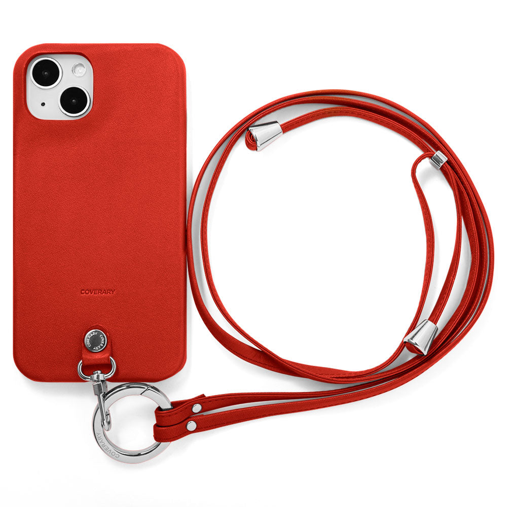 Genuine Leather Tochigi Leather Ring Shoulder Strap Back Case AQUOS Series