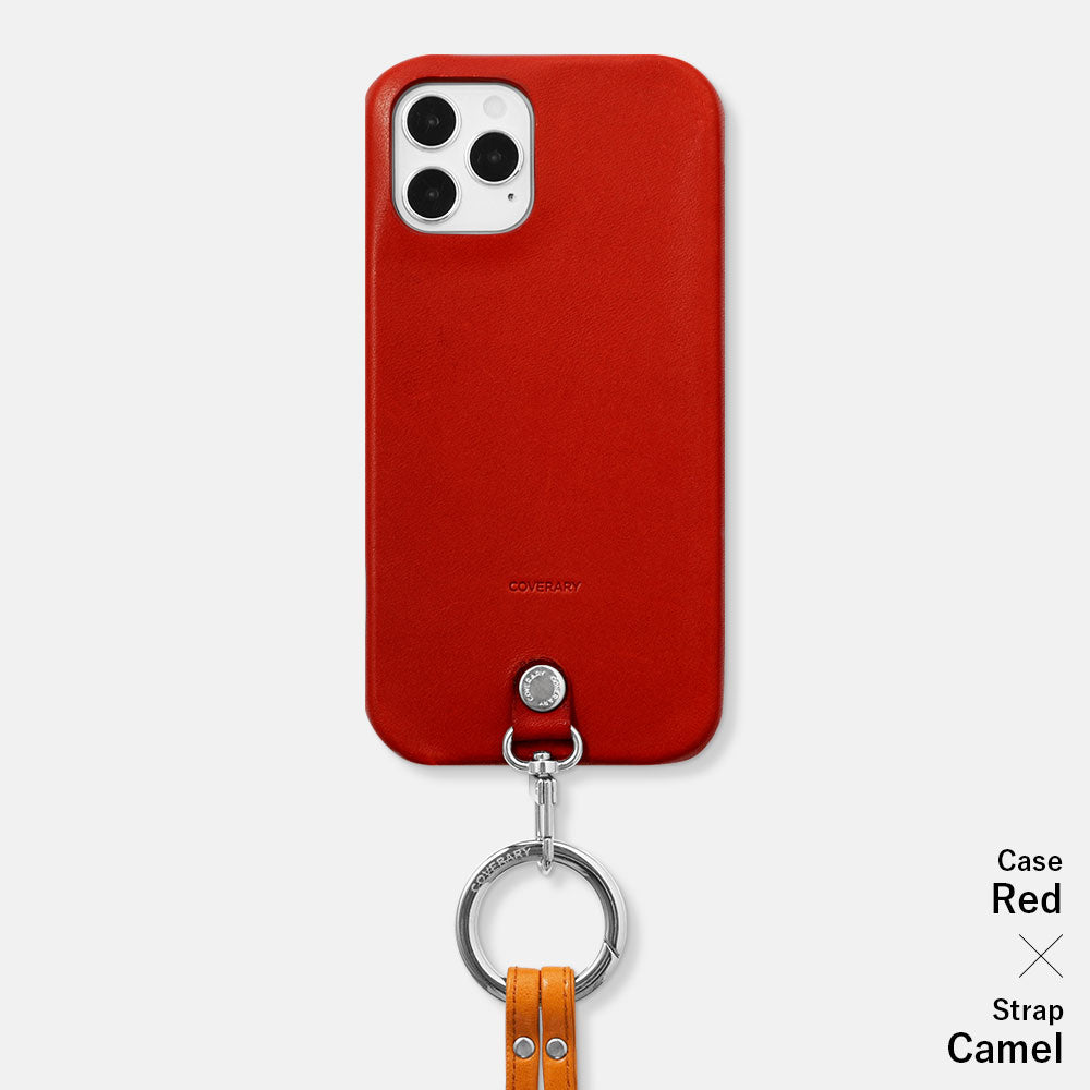 本革 栃木レザー リングショルダーストラップ 背面ケース iPhoneシリーズ