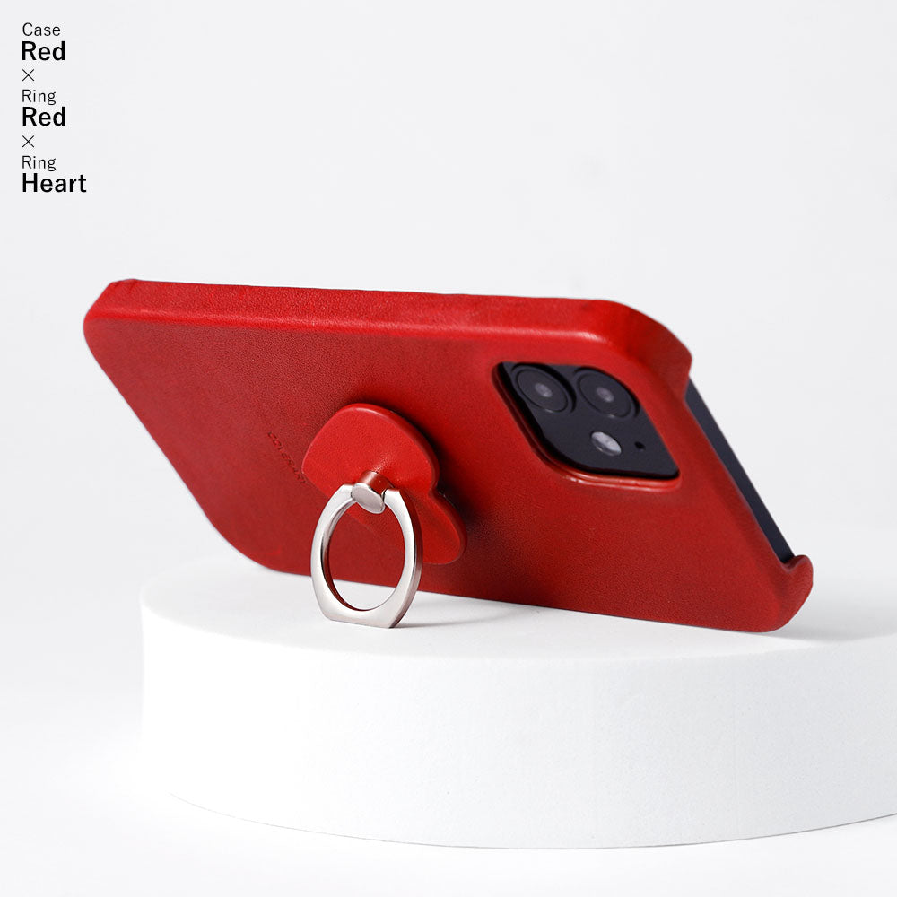 Genuine leather Tochigi leather selectable design smartphone ring attached back case Google Pixel series