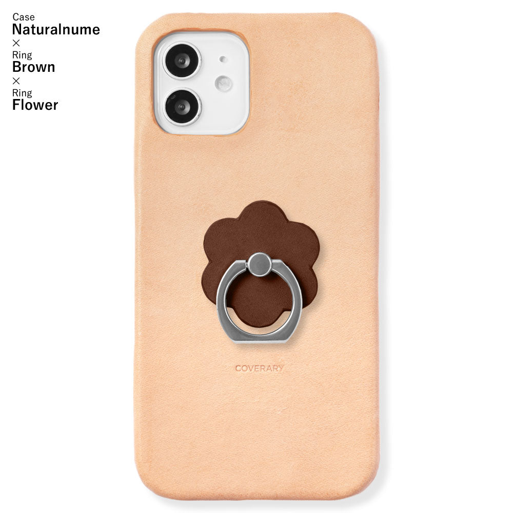 Genuine leather Tochigi leather selectable design smartphone ring attached back case Google Pixel series