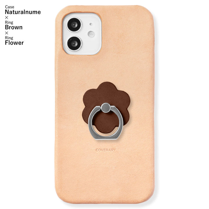 Genuine leather Tochigi leather selectable design smartphone ring attached back case Google Pixel series
